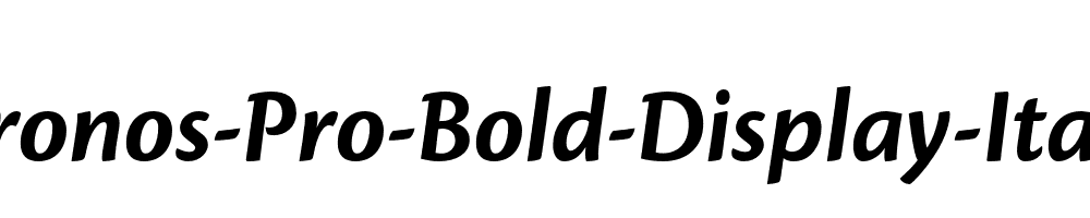 Cronos-Pro-Bold-Display-Italic