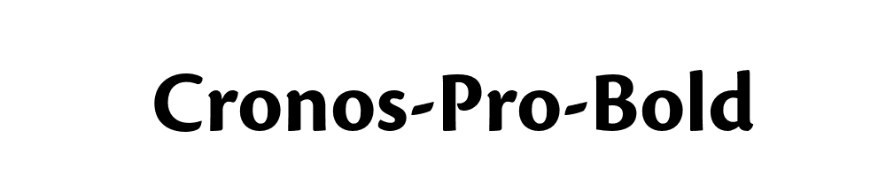 Cronos-Pro-Bold