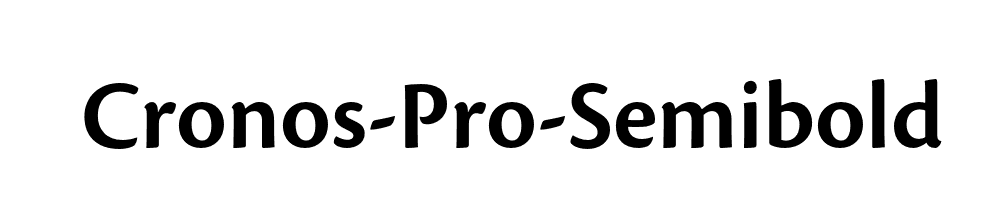 Cronos-Pro-Semibold