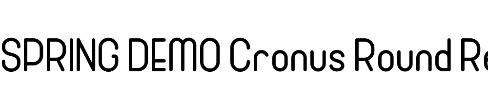  DEMO Cronus Round Regular