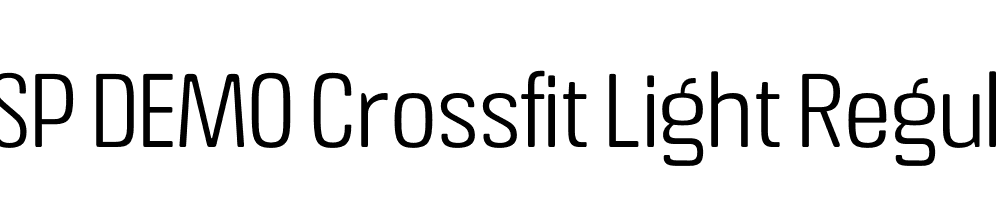 FSP DEMO Crossfit Light Regular