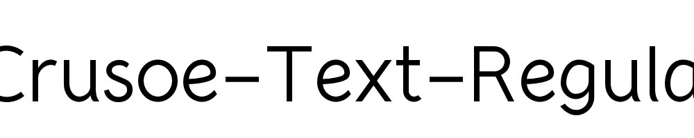 Crusoe-Text-Regular