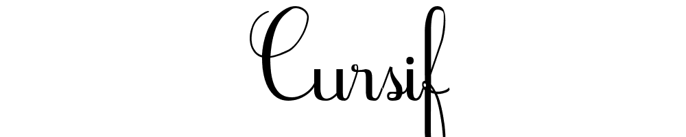 Cursif