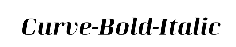 Curve-Bold-Italic