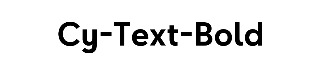 Cy-Text-Bold