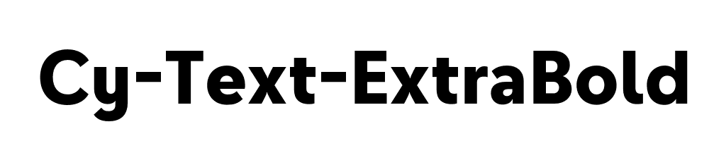 Cy-Text-ExtraBold