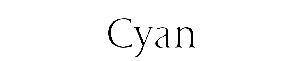 Cyan