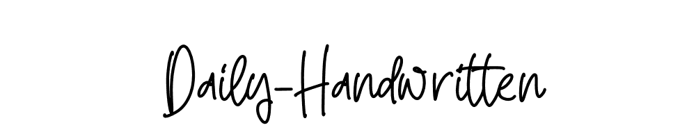 Daily-Handwritten