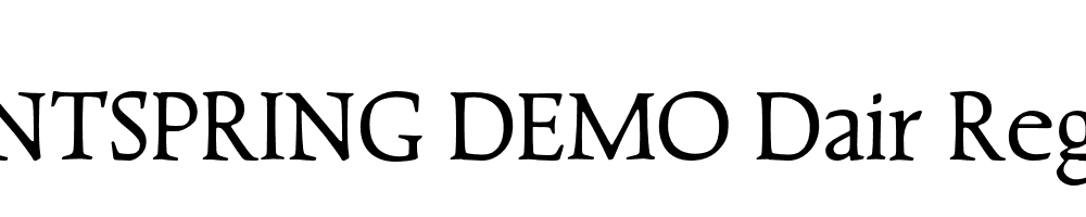  DEMO Dair Regular