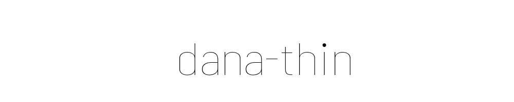 dana-thin