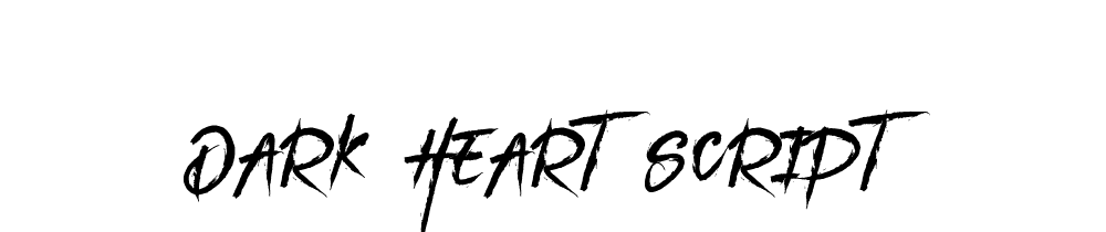 Dark Heart Script