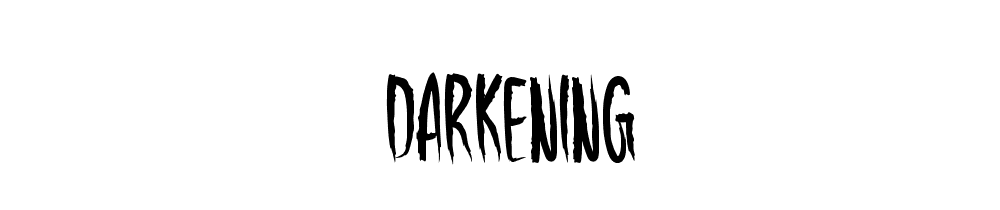 darkening