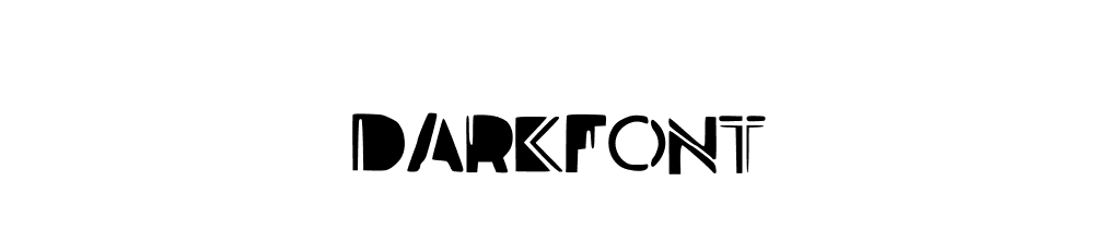 Darkfont