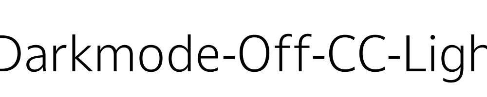Darkmode-Off-CC-Light