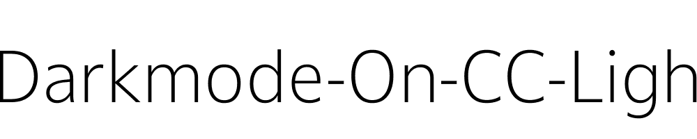 Darkmode-On-CC-Light