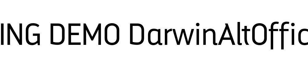  DEMO DarwinAltOffice Regular