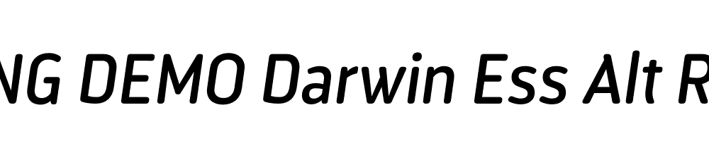  DEMO Darwin Ess Alt Rd It Regular