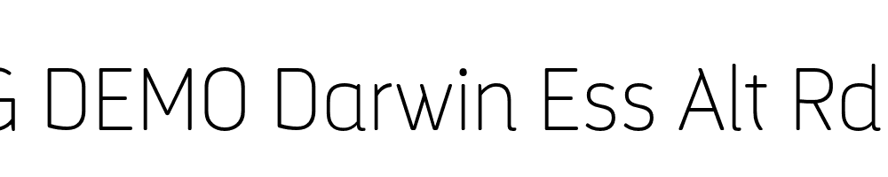  DEMO Darwin Ess Alt Rd Thin Regular