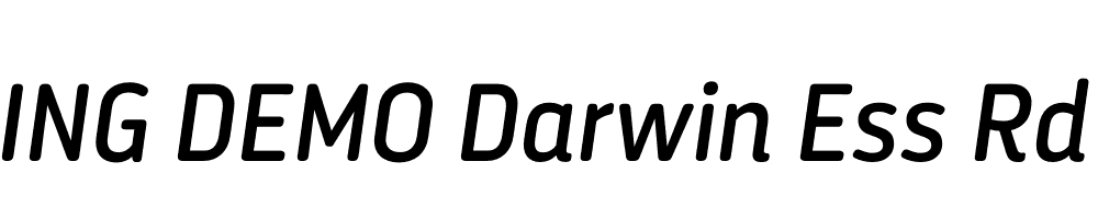  DEMO Darwin Ess Rd It Regular