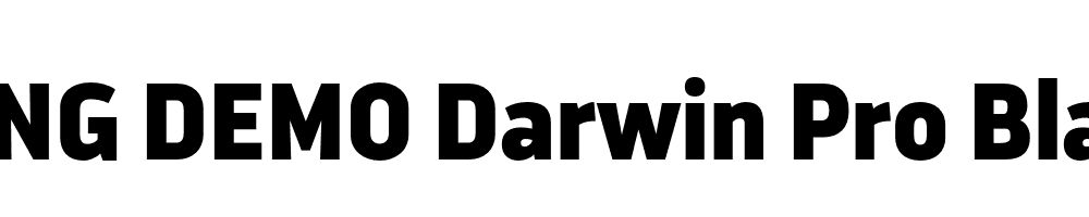  DEMO Darwin Pro Black Regular