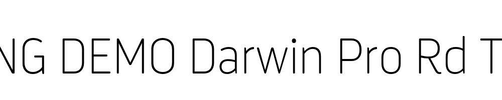  DEMO Darwin Pro Rd Thin Regular