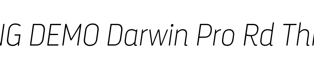  DEMO Darwin Pro Rd Thin It Regular