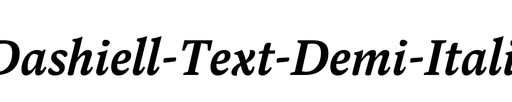 Dashiell-Text-Demi-Italic