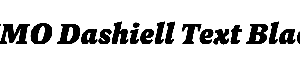 FSP DEMO Dashiell Text Black Italic