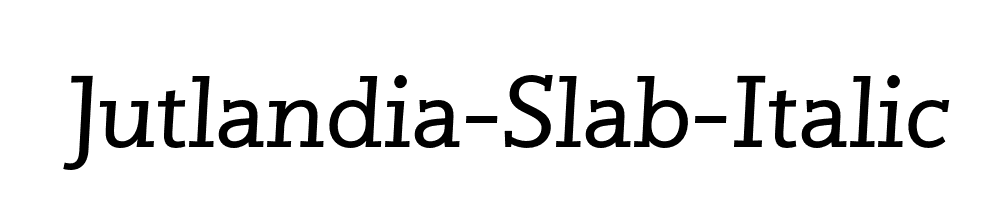 Jutlandia-Slab-Italic