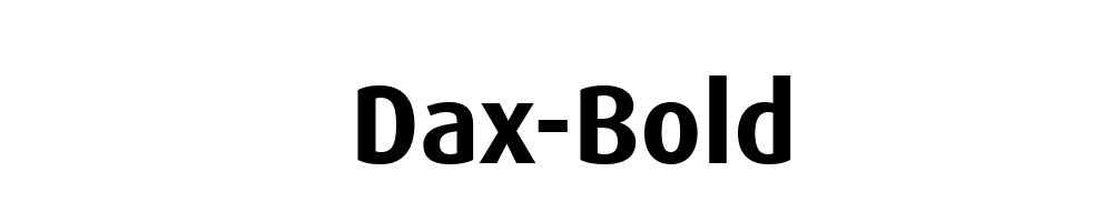 Dax-Bold