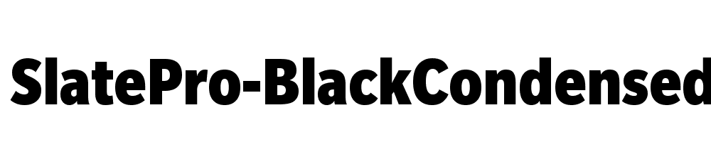 SlatePro-BlackCondensed