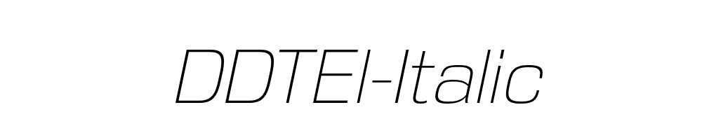 DDTEl-Italic