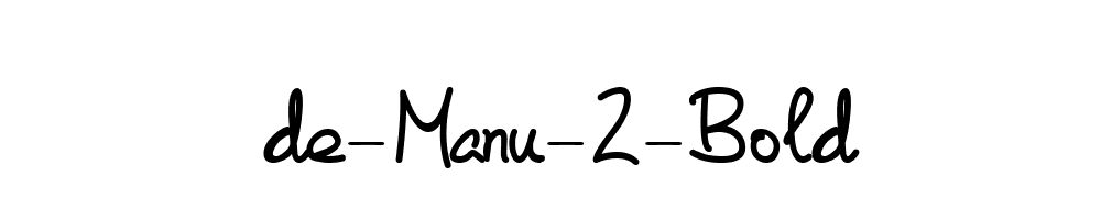 de-Manu-2-Bold