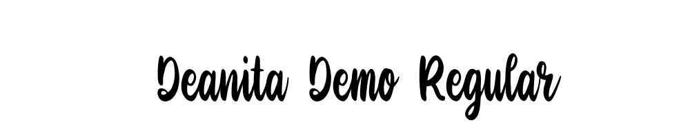 Deanita-Demo-Regular