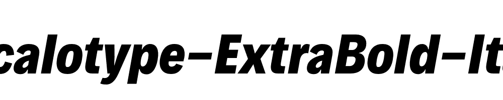 Decalotype-ExtraBold-Italic