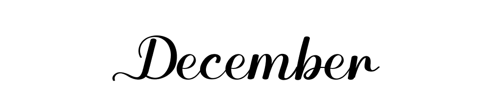 December