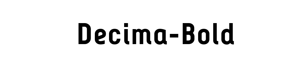 Decima-Bold