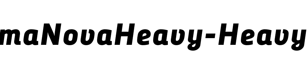 DecimaNovaHeavy-HeavyItalic