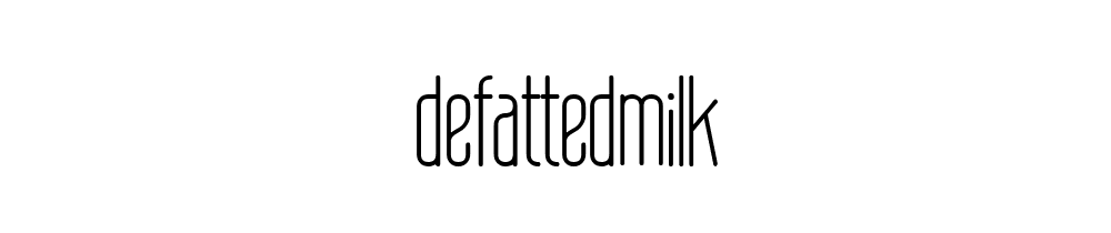 Defattedmilk