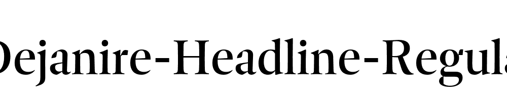 Dejanire-Headline-Regular