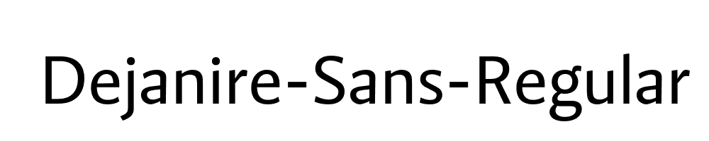 Dejanire-Sans-Regular