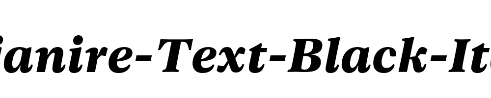 Dejanire-Text-Black-Italic