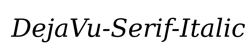 DejaVu-Serif-Italic