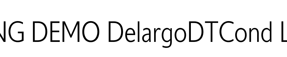  DEMO DelargoDTCond Light Regular