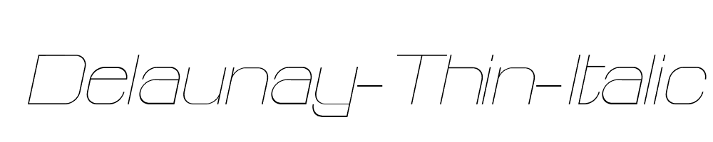 Delaunay-Thin-Italic