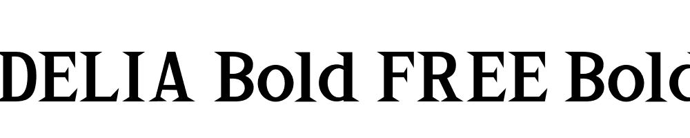 DELIA-Bold-FREE-Bold