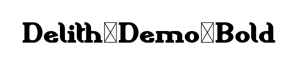 Delith-Demo-Bold