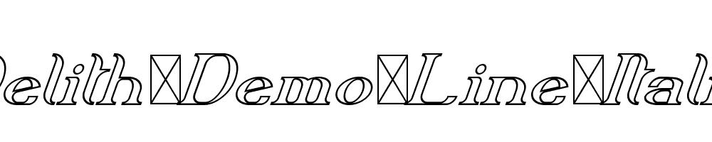 Delith-Demo-Line-Italic