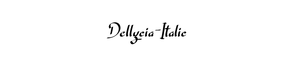 Dellycia-Italic