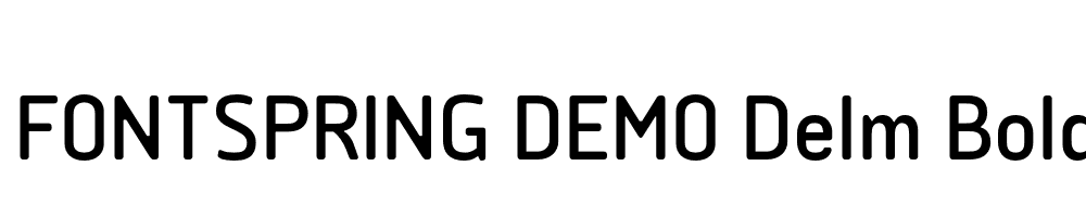  DEMO Delm Bold